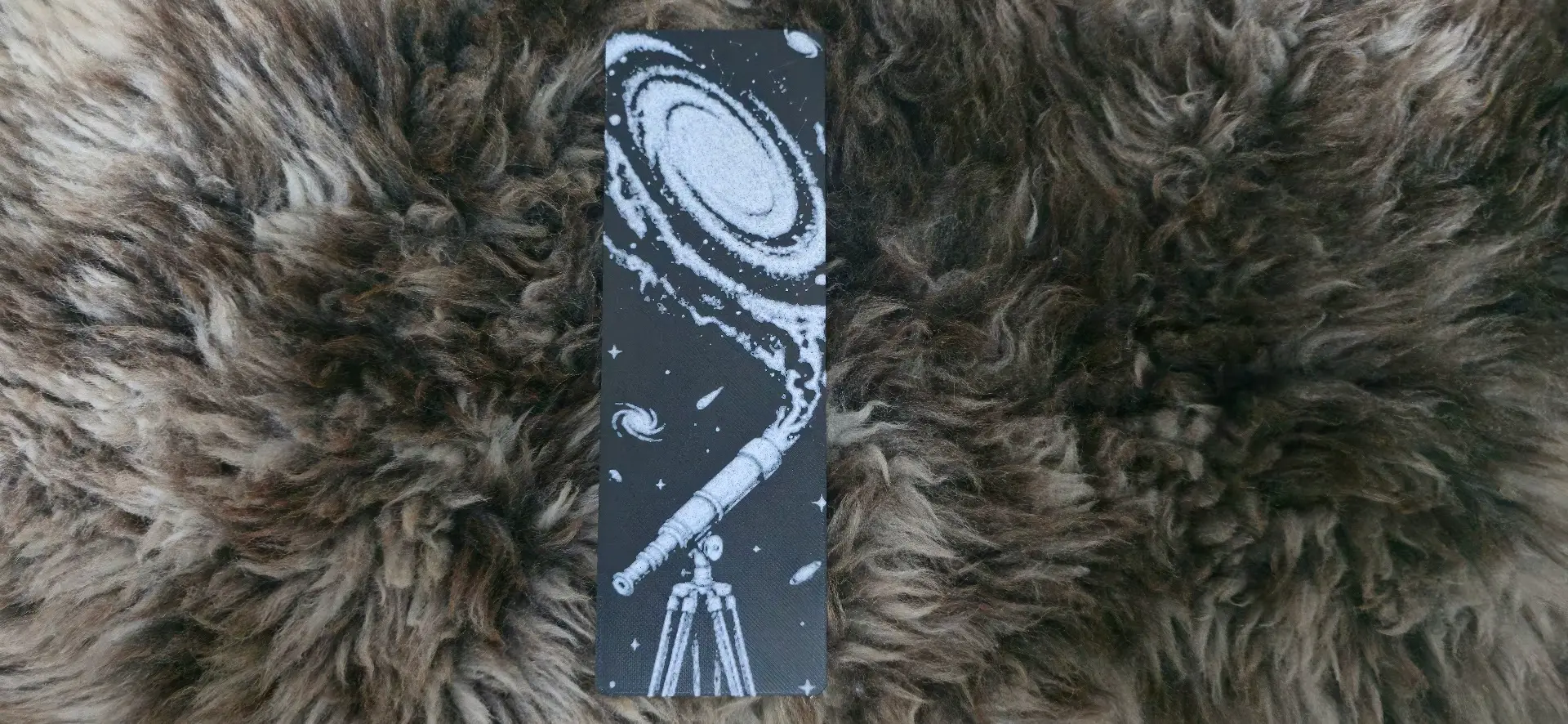 Stargazer Telescope Bookmark
