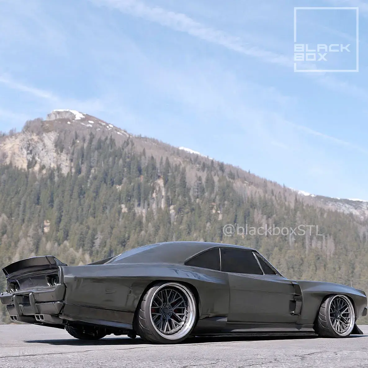 Bodykit FOR CHARGER 68 Revell 1-25th Modelkit