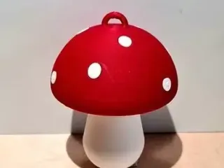 Mushroom ornament