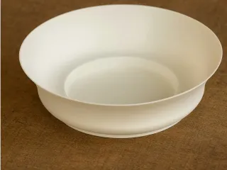Paint brush cleaning bowl