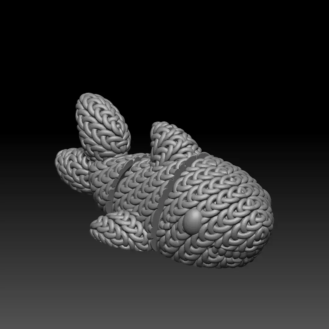Knitted Flexi Shark