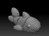 Knitted Flexi Shark-5