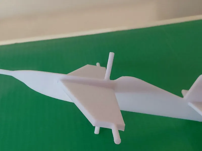Airplane Axis of Rotation Model Model