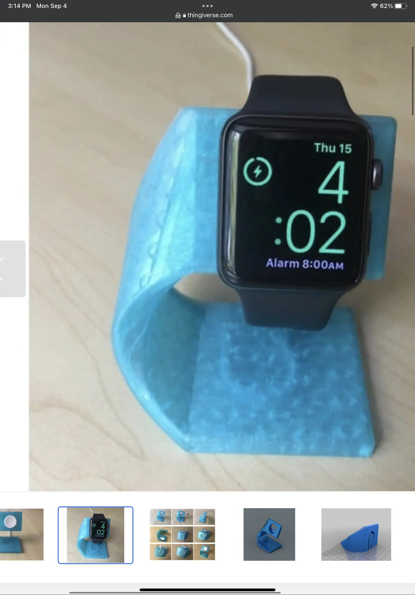 Halter für Apple Watch Ladegerät