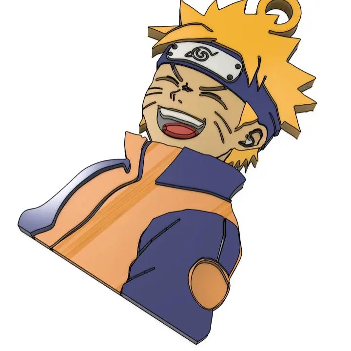 Jinchuriki key chain