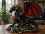 3D Printed Dragon for Showcase Decoration !!!-2