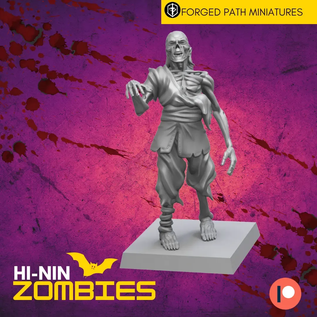 Hi-Nin Skeleton Zombies