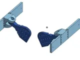 kayak foot steering for motor or rudder-0