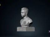 Vinicius Jr Bust Brazilian STL Football Legend 3D Print-5