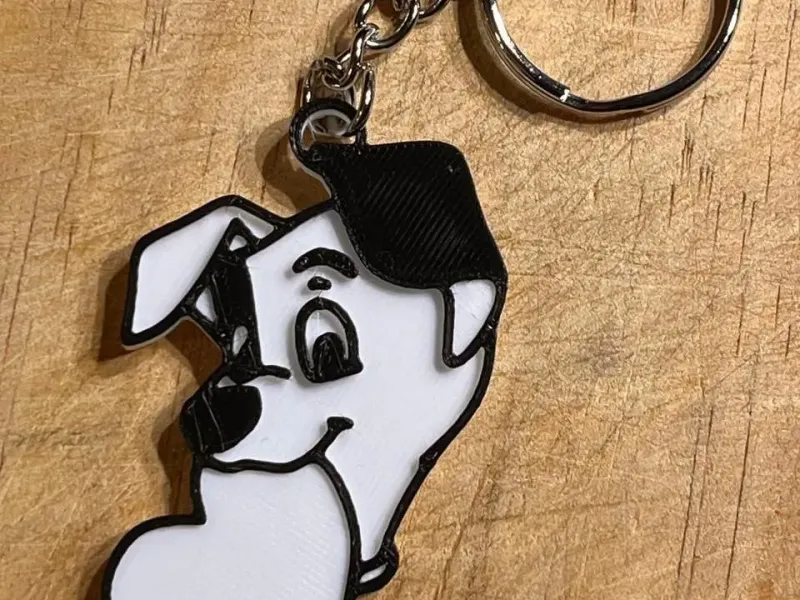 Keychain Dalmatian_Love