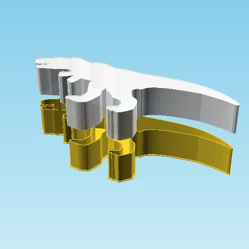 Dinosaur Icon 00E2, nestable box (v2)