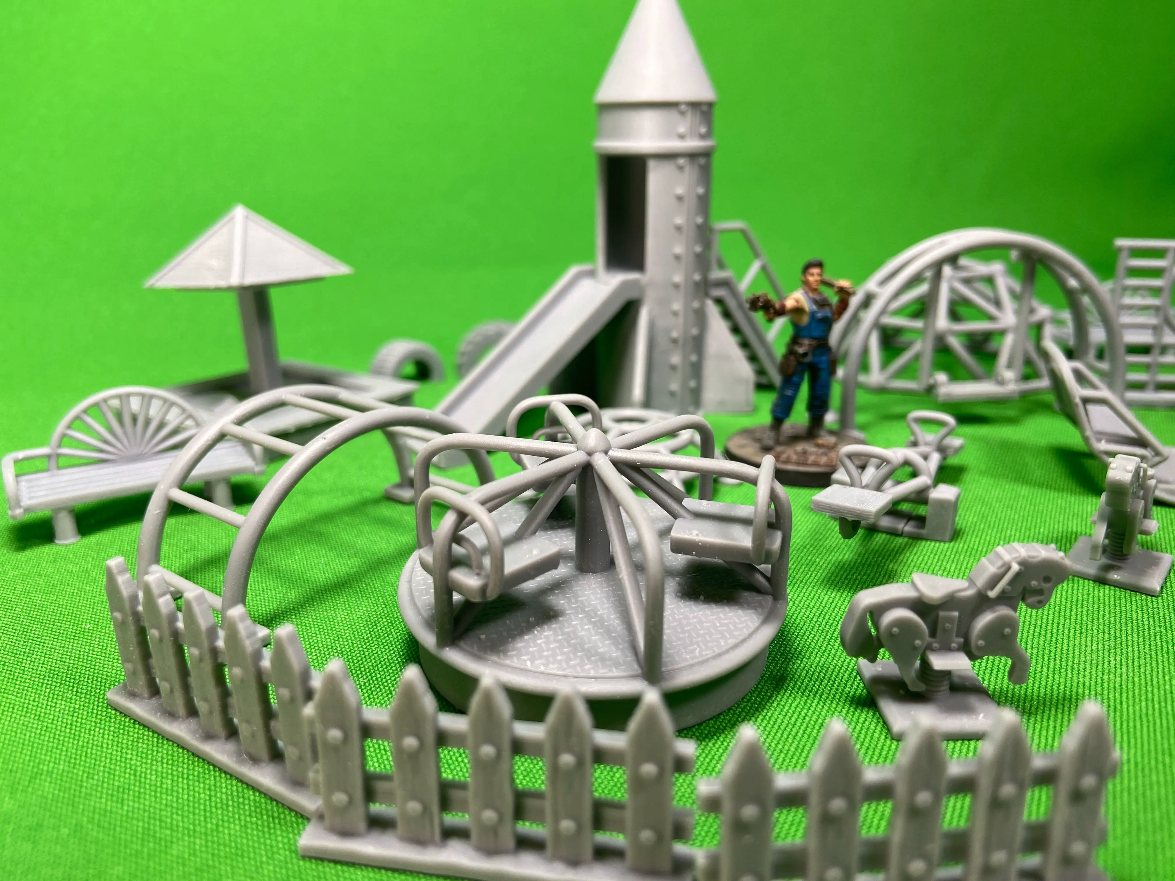 Sowjetischer Spielplatz