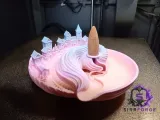 Mini Town Shell Backflow Incense Burner-2