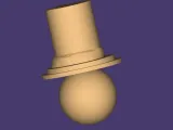 Ball With Top Hat-0