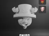 Chopper (Oniro style) for wall mount - Hyper PLA-0