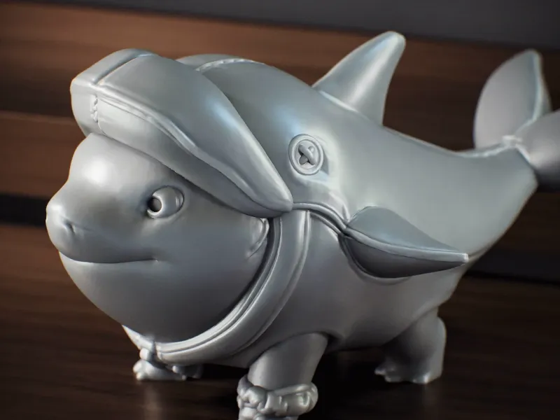 Jeff The LandShark Dolphin skin from Rivals Marvel
