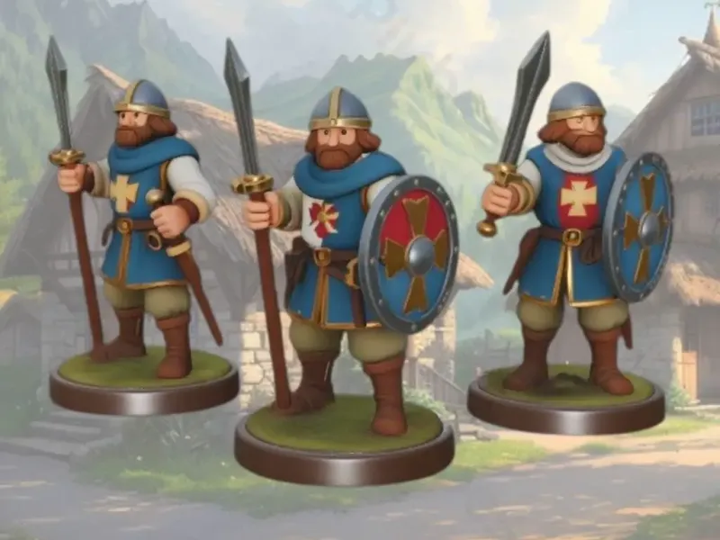 miniature medieval villagers 6