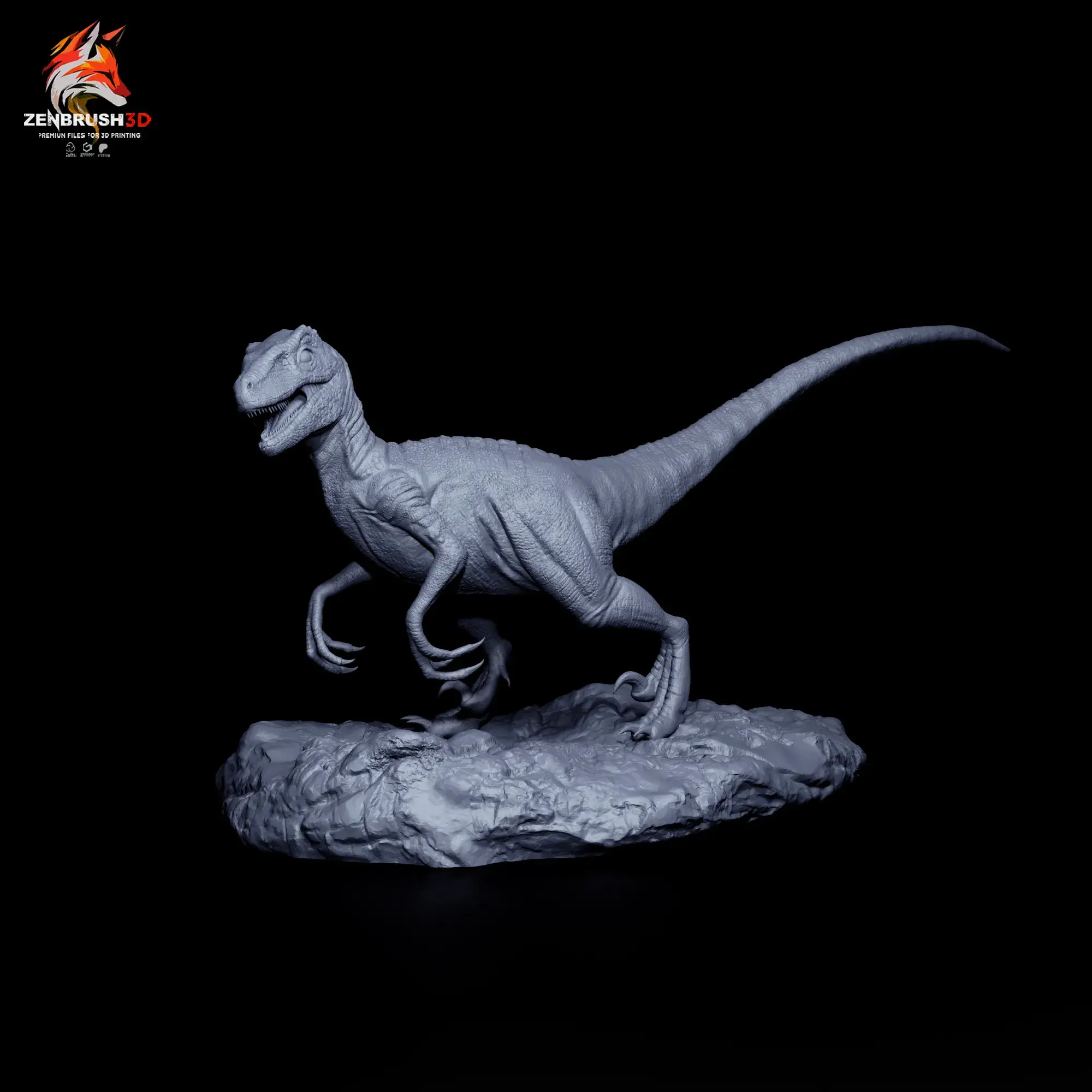 DINOSAUR - VELOCIRAPTOR 3D PRINTING | 3D models download | Creality Cloud