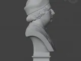 Christopher Columbus Bust STL-5