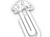 Paperclip fish - bookmark-1