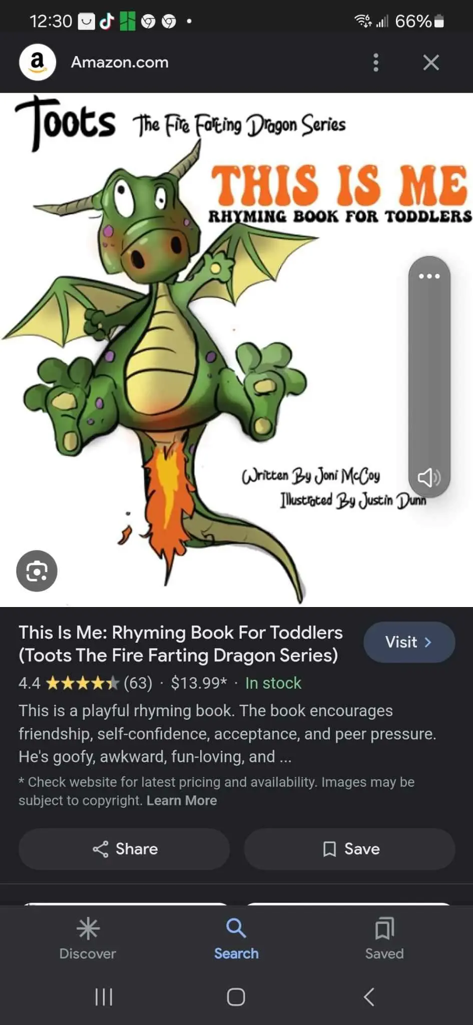 Toots le dragon péteur de feu