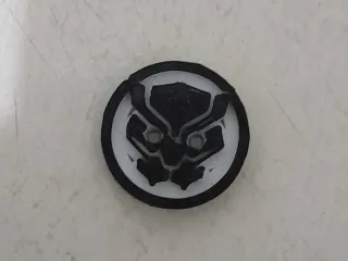 Black Panther button 