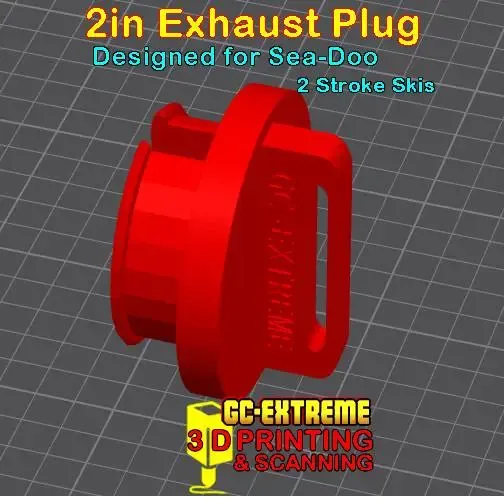 Sea-Doo 2inch Exhaust Plug