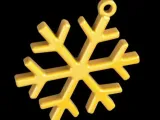 Snowflake keychain-0