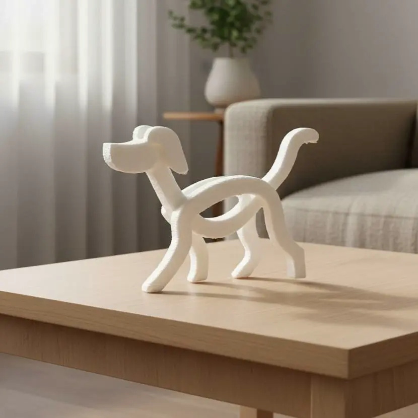 Linear Dog – Modern Decor