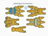 Velociraptor Articolato-6