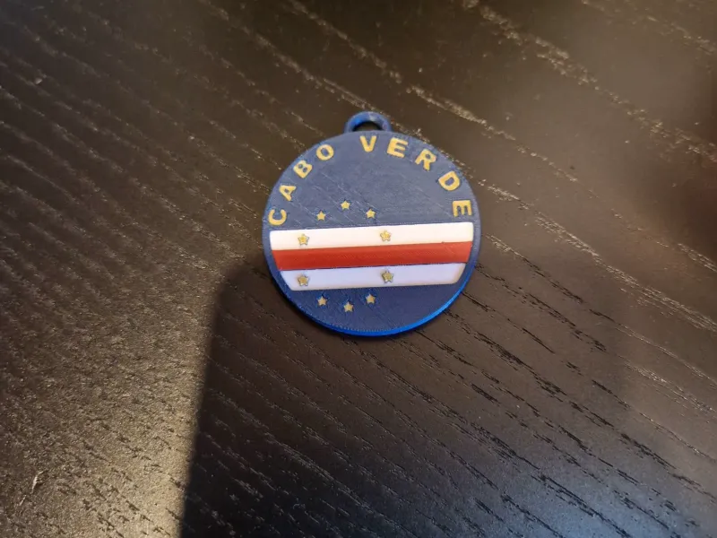 Cape Verde keychain