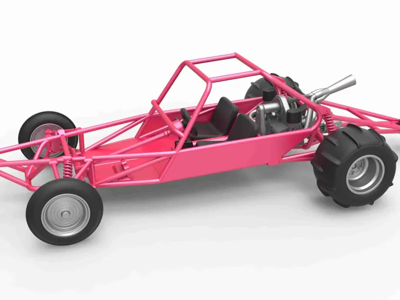 Diecast old school Sand Rail buggy Version 2 Scale 1:25