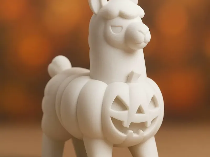 Chibi Llama Pumkin Armor