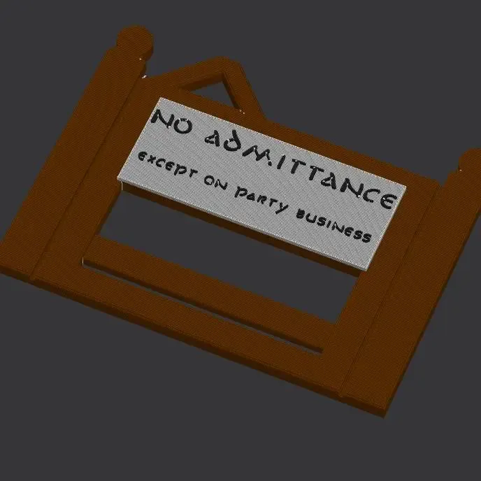 Bilbo Baggins Hobbit Hole Gate (Magnet)