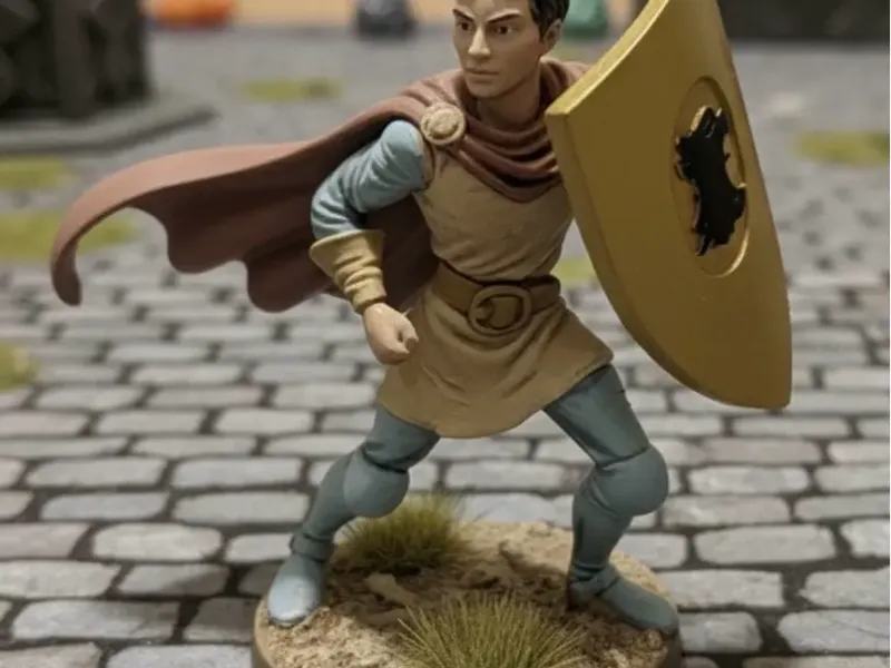 Eric the Cavalier  from Dungeons & Dragons the 80s Cartoon