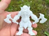 Orc, Troll with axes in each hand-2