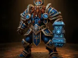 Trzcianka – Runic Dwarf Warrior | Fantasy Miniature STL-2