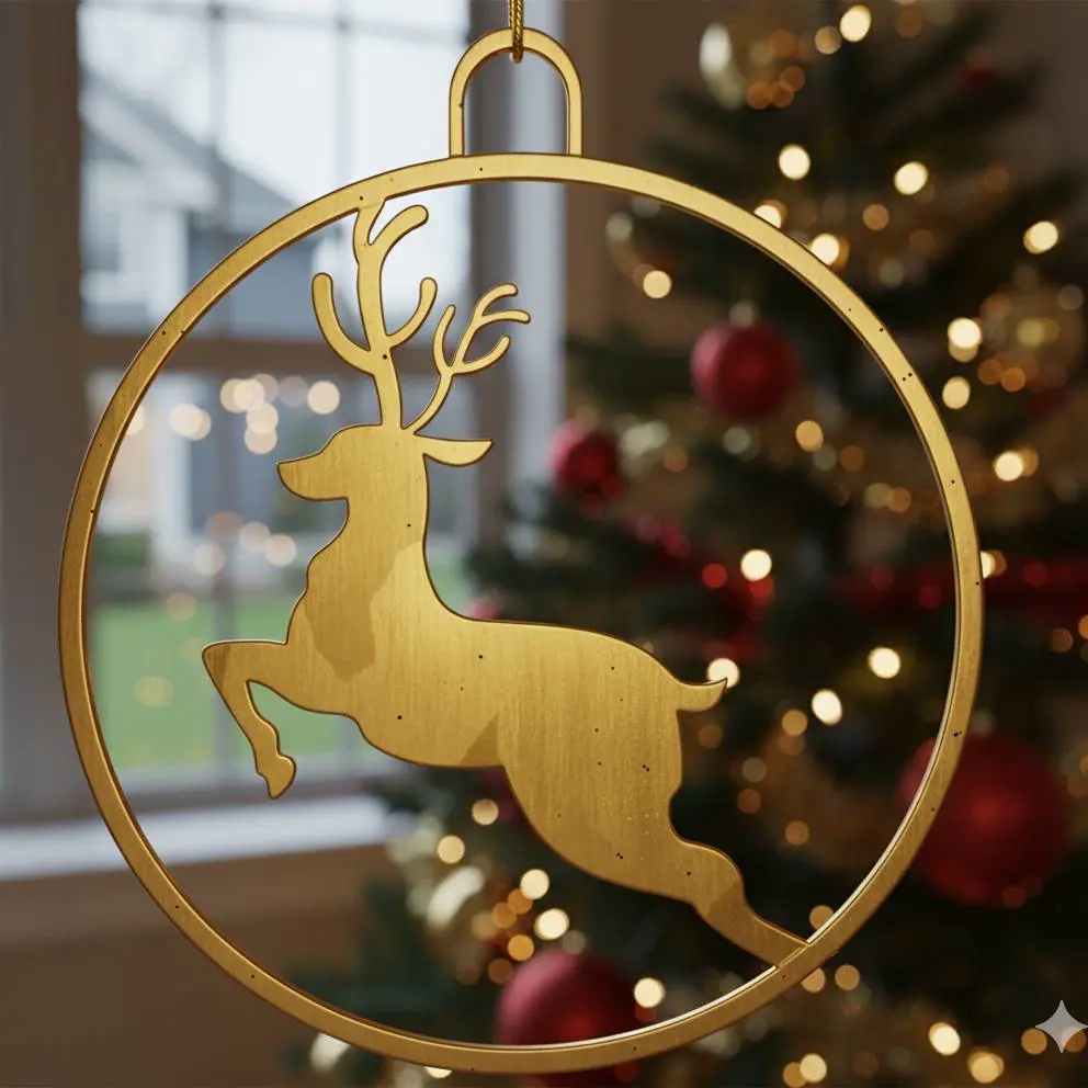Deer ornament for Christmas tree