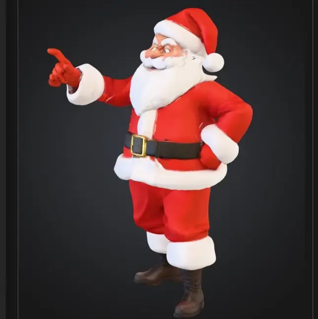 Santa knows you’ve been naughty