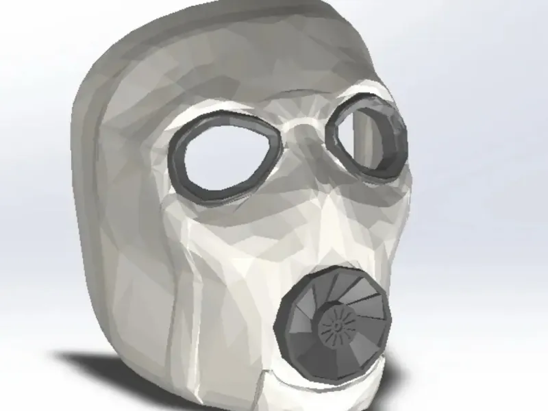 Borderlands 2 Psycho Mask