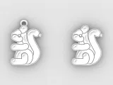 Soda Tab Opener Keychain squirrel balloon-4