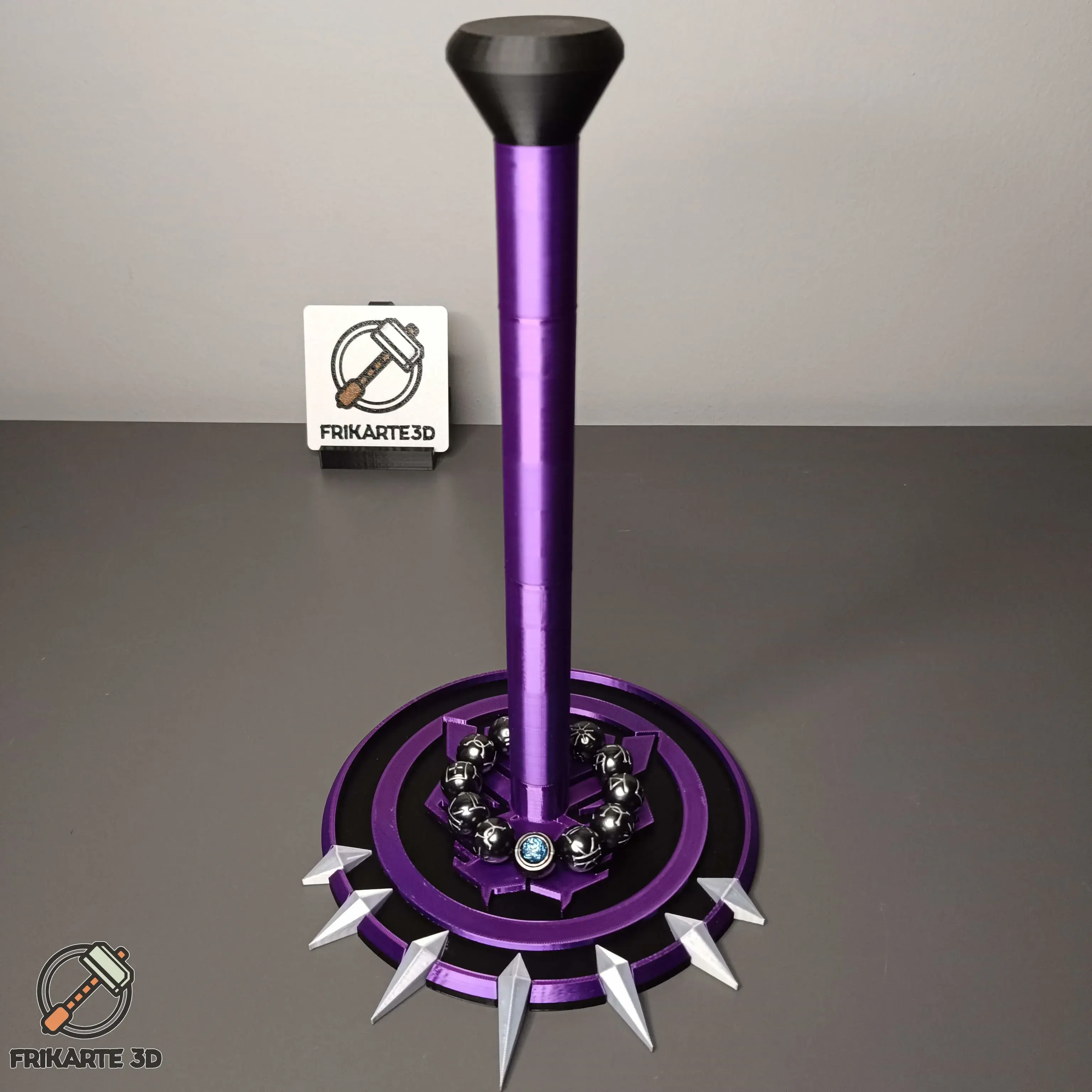 Black Panther Helmet Stand - 3D Printable Display