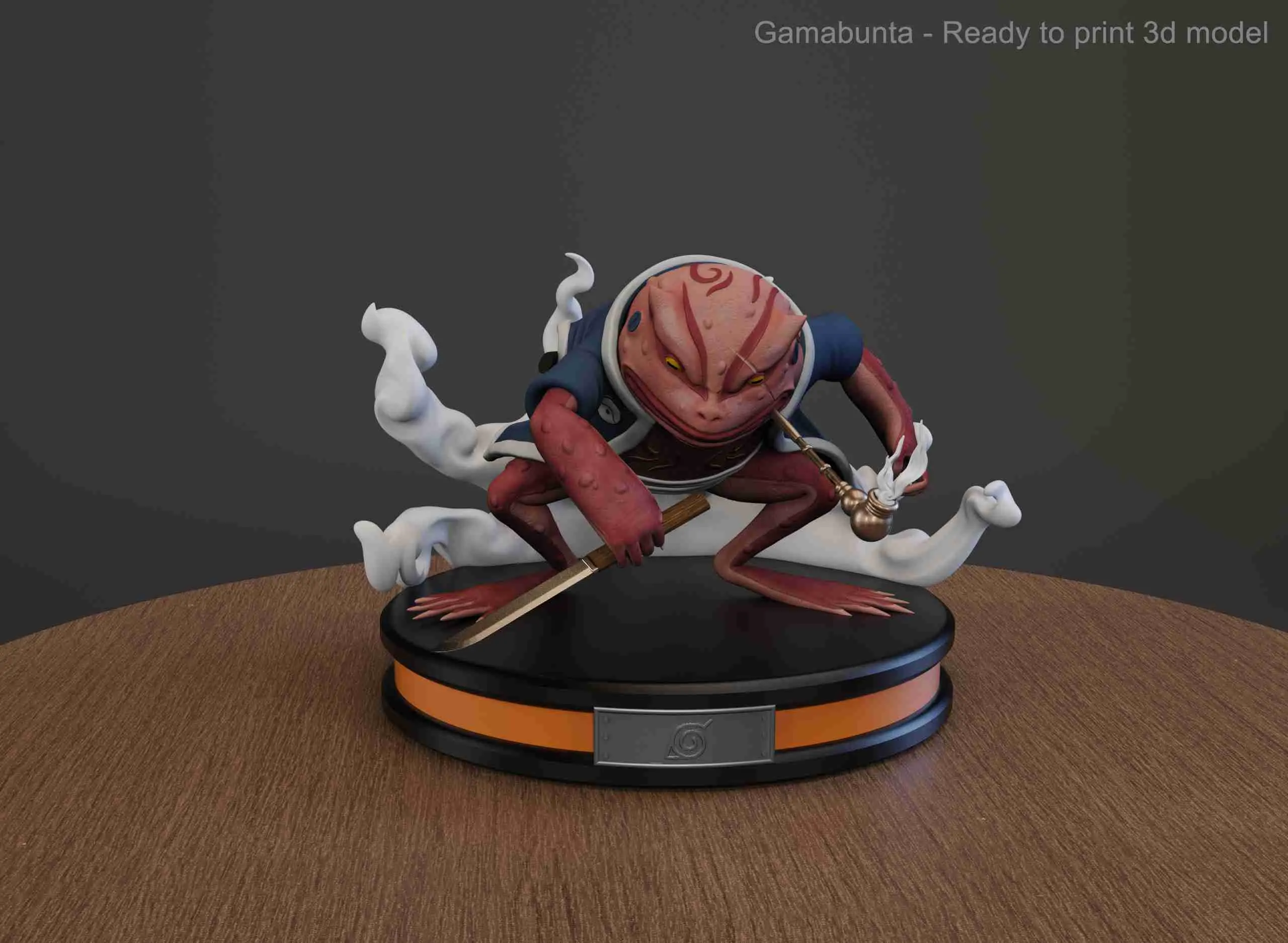 GAMABUNTA (NARUTO) - 3D PRINTING MODEL