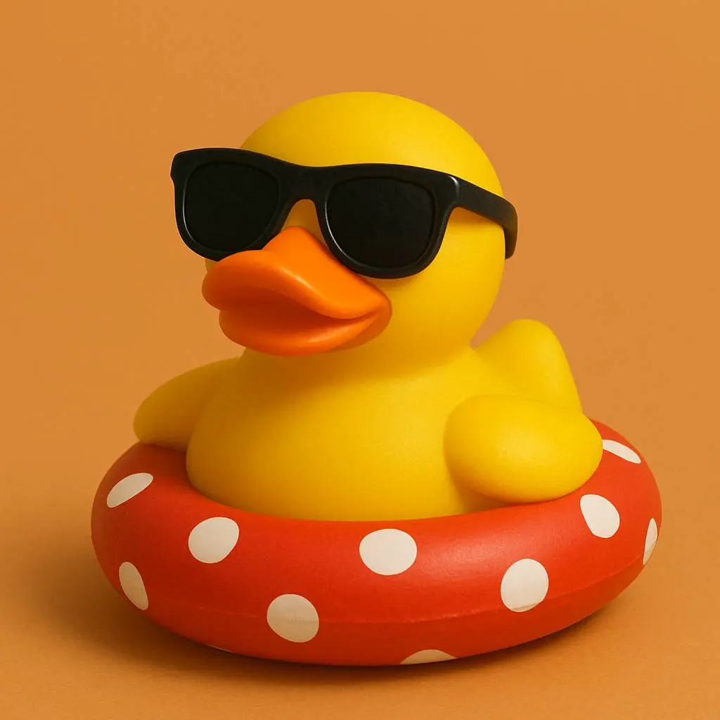 3D Printer Files | 3MF File | Duck in Floatie