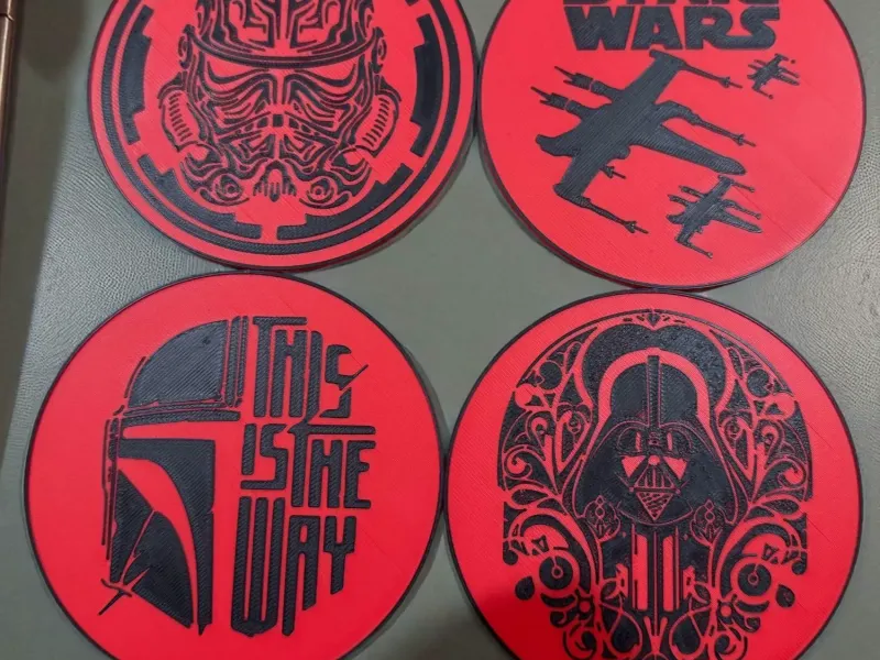 Red Dawn (Star Wars Coasters)
