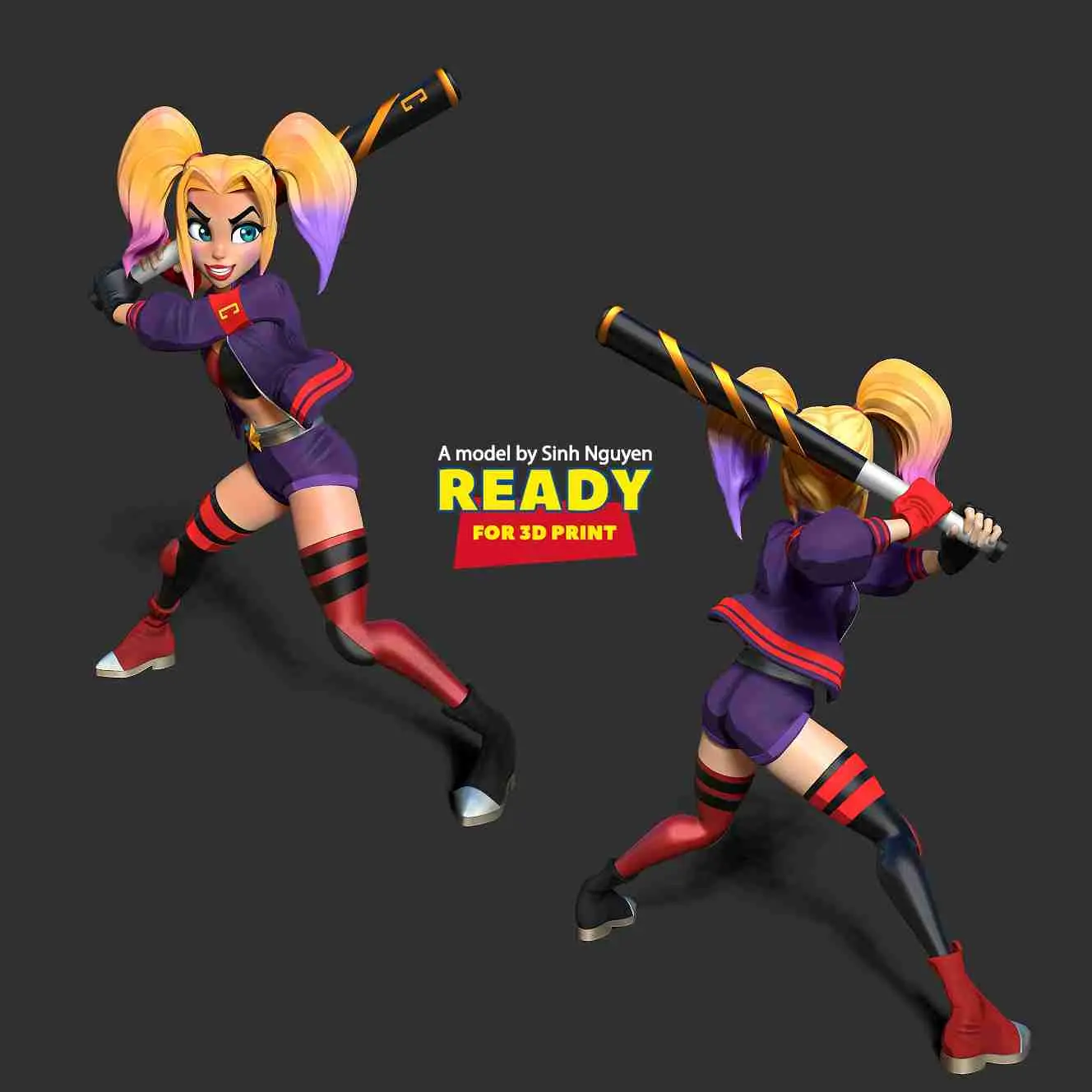Harley Quinn beyzbol oyuncusu