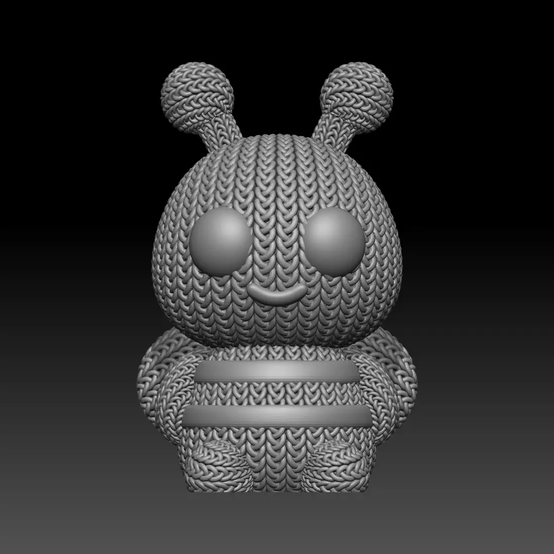 Knitted Bee