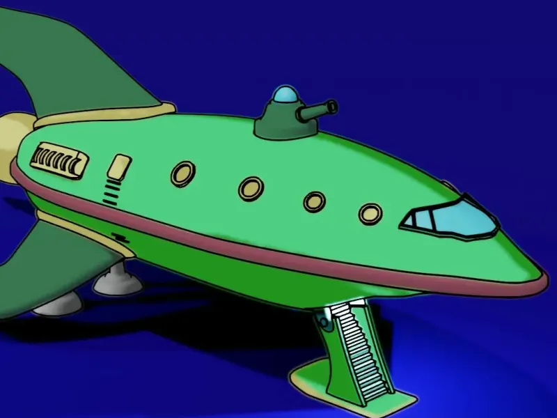 Futurama ship