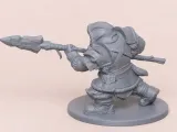 Spearman Dwarf for DnD - Magic Series-1