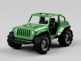 2-türiger JEEP mit abnehmbarem HARDTOP - Vollständig bedruckbar-5